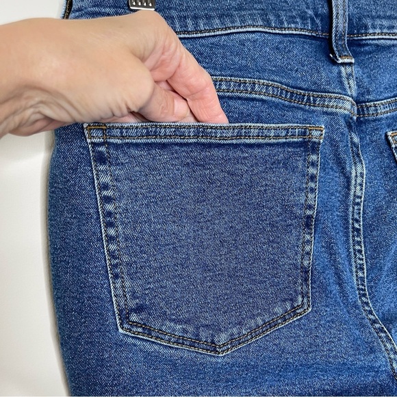 J.Crew Flare crop mid-rise jean in all-day stretch button fly preppy acadamia - Picture 7 of 12